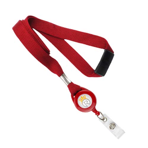 Specialist ID Reflective Safety Breakaway Lanyards – 36” Polyester, Swivel Hook, 5-Pack