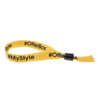 Custom Event Wristbands | One-Color Silkscreen Wristbands | MyBadges Pro